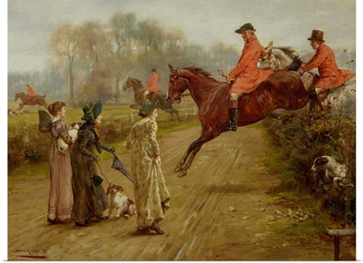 Watching the Hunt, 1895