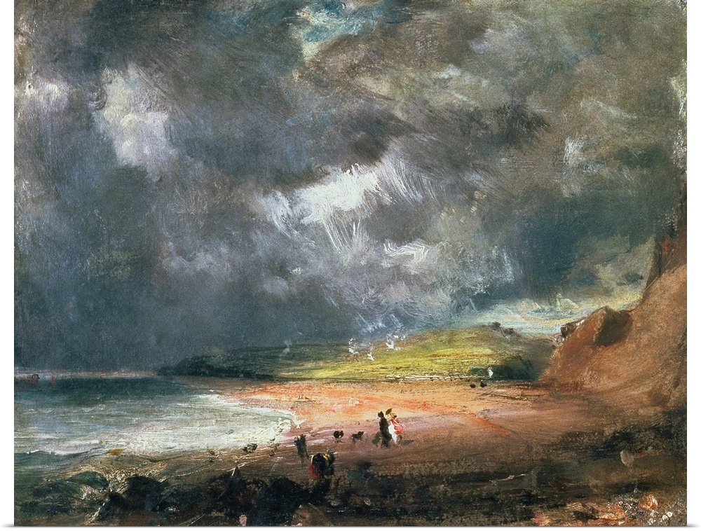 TOP73481 Credit: Weymouth Bay, 1816 (oil on canvas) by John Constable (1776-1837)Victoria