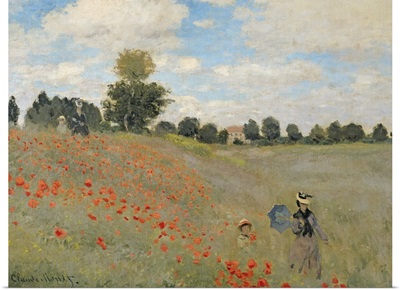 Wild Poppies, near Argenteuil (Les Coquelicots: environs dArgenteuil)