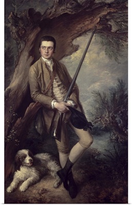 William Poyntz of Midgham and his Dog Amber