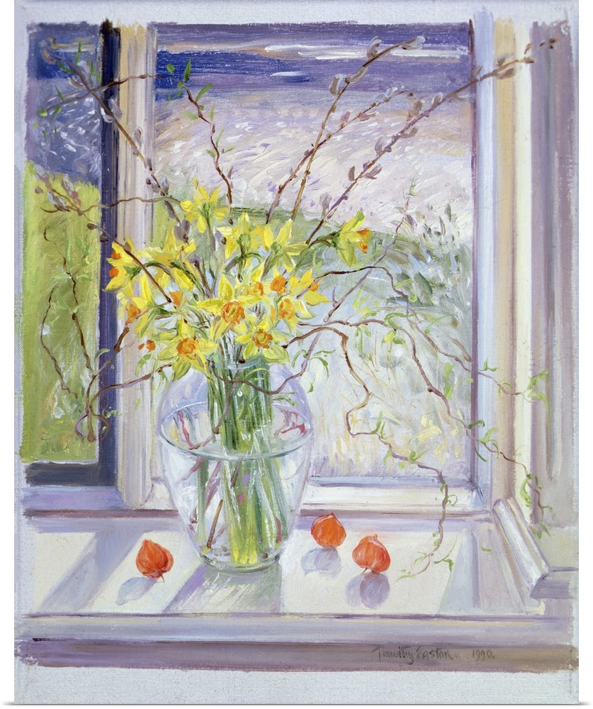 Willow Branches With Narcissus, 1990
