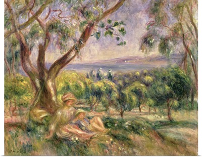 Woman And Child Under A Tree, 1910