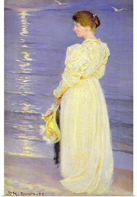 Woman in White on a Beach, 1893