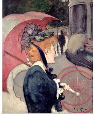 Woman with an Umbrella, or The Walk, 1891