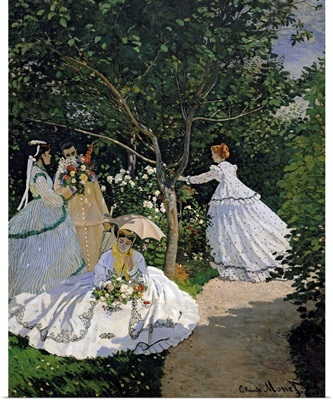 Women in the Garden, 1866