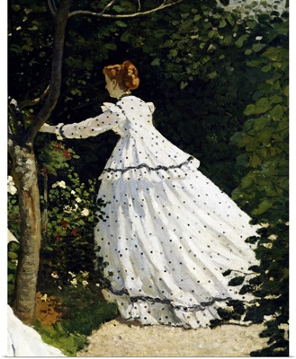 Women In The Garden, 1866-1867