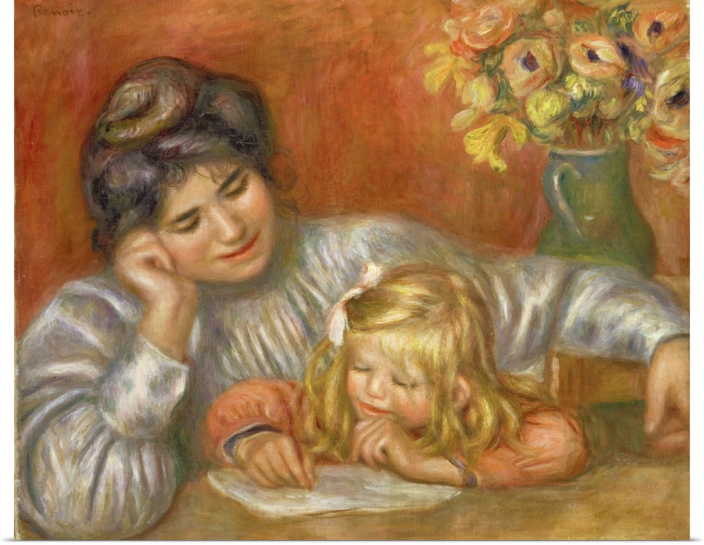 Writing Lesson (Gabrielle And Claude), 1905