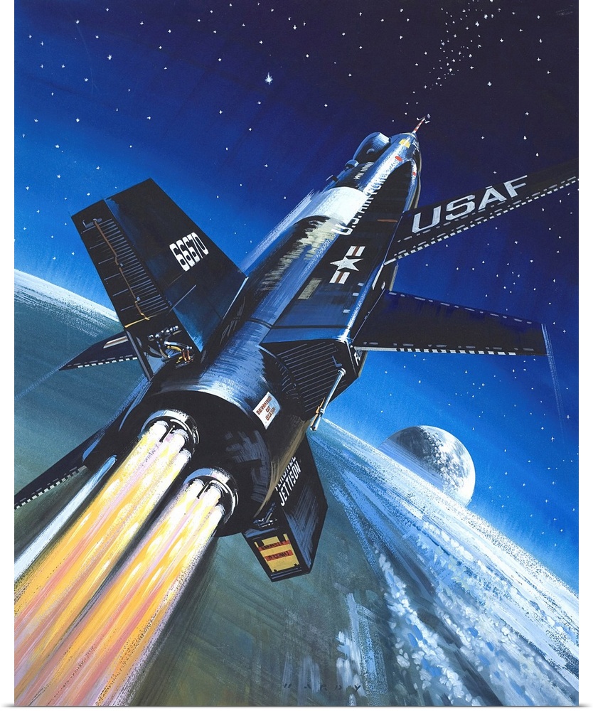 X-15 Rocket Plane.