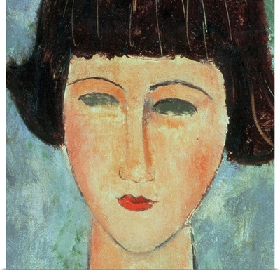 Young Brunette, 1917