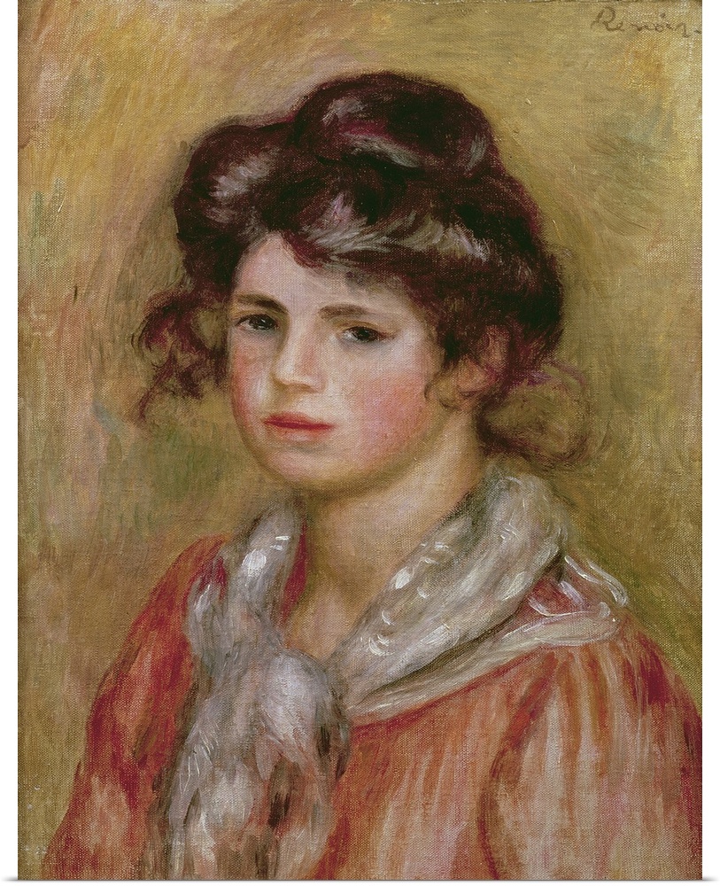 Young Girl With A White Handkerchief, 1907