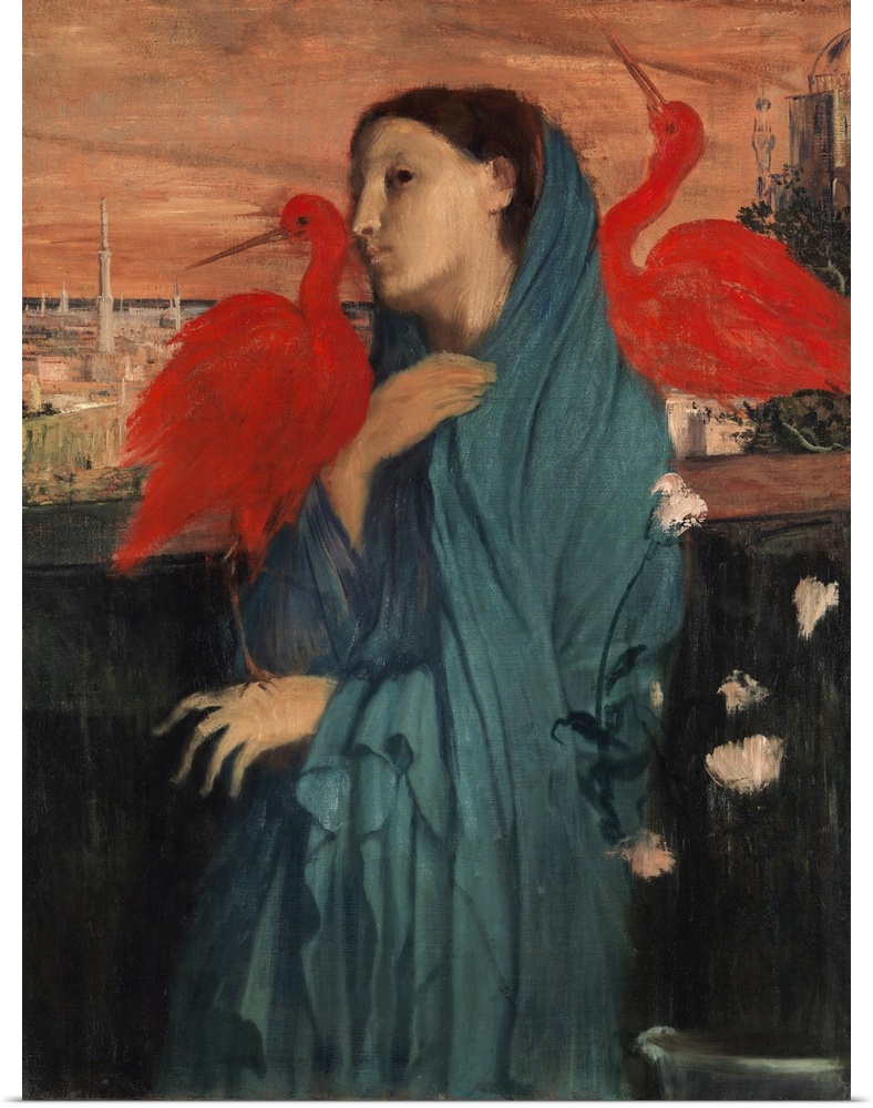 Young Woman With Ibis, 1860-62