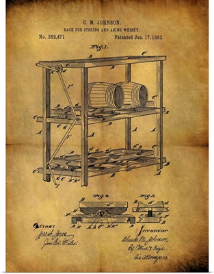 Aging Whiskey 1882