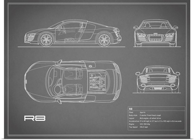 Audi R8 V10 - Grey