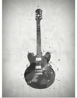 Black And White Guitar