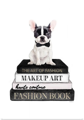 Mercedes Lopez Charro - Frenchie Fashion Dog - STYLE & FASHION - Posters 