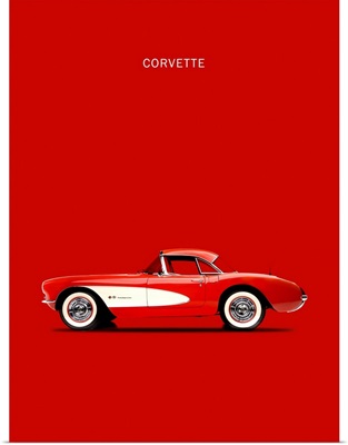 Corvette 1957 Red