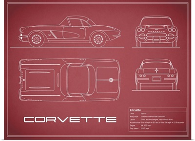 Corvette 33BHP - Maroon