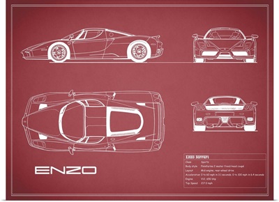 Ferrari Enzo - Maroon