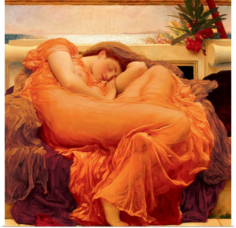 Flaming June (1895) by Frederic Leighton.