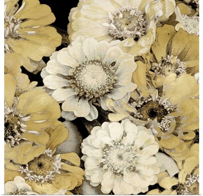 Floral Abundance in Gold III