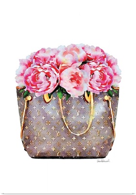 Pink Peony Bag