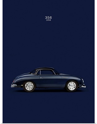 Porsche 356 1958 Blue