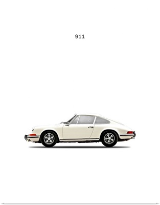 Porsche 911E 1968 White