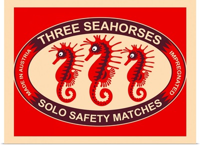 Three Seahorses
