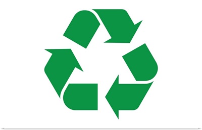 Recycling Symbol - Green
