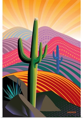 Rising Saguaro II