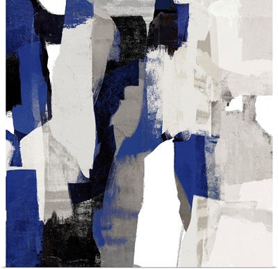 Blue Black Abstracts