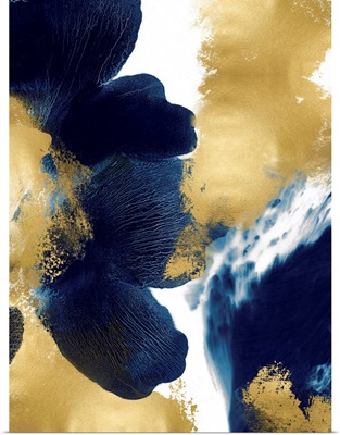 Blue Gold Abstracts IV