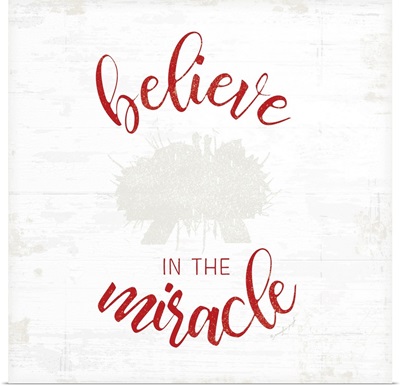 Believe in the Miracle - Red