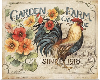 Garden Farm Rooster