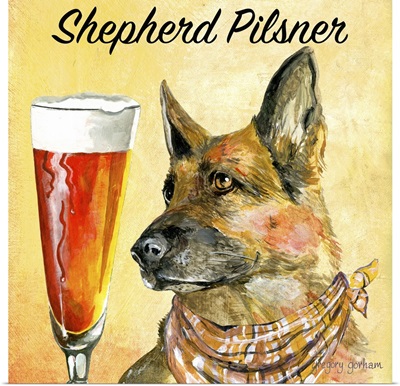 German Shepherd - Beer