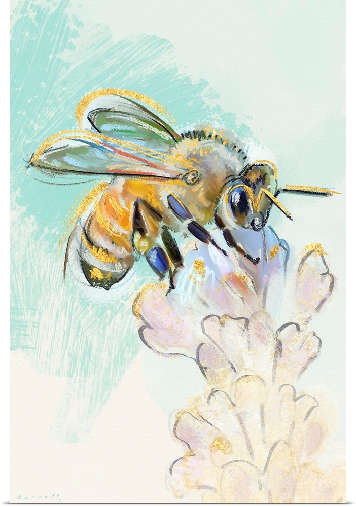 Be a queen bee with this lovely Bee Study.