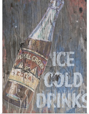 Ice Cold Drinks Sign