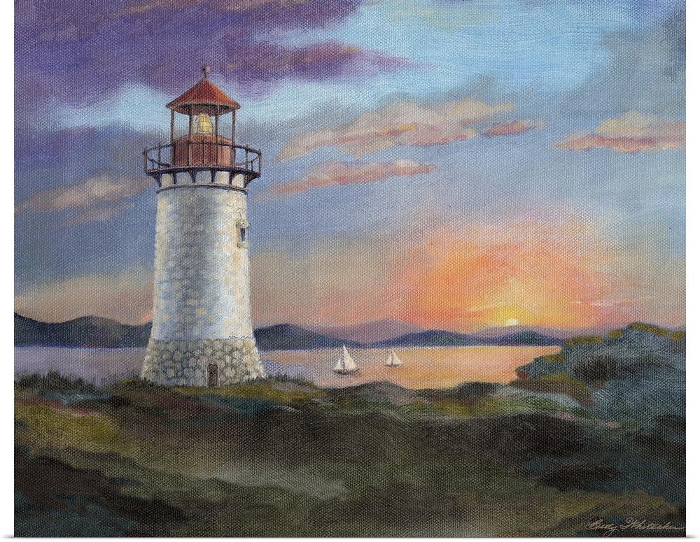 Lighthouses are a beacon of safe harbor, inspiration and light.