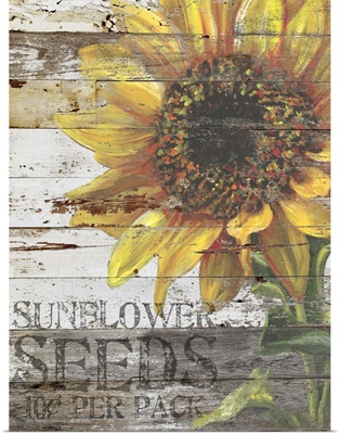 Sunflower Seeds Sign