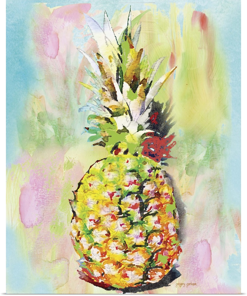 The pineapple is the symbol of hospitality - a warm and sunny fruit.