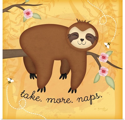 Take More Naps Sloth