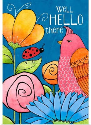 Whimsical Garden - Hello There
