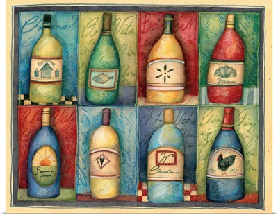 Wine Bottle Grid