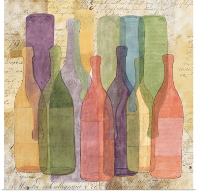 Wine Bottle Montage