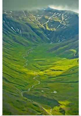 Alaska, above Katmai National Park