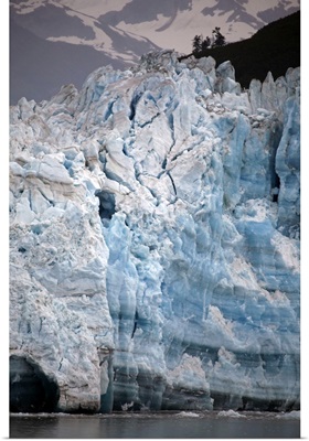 Alaska, Hubbard Glacier, an advancing tidewater glacier