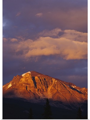 Alberta, Canadian Rockies, Jasper National Park, Evening descends