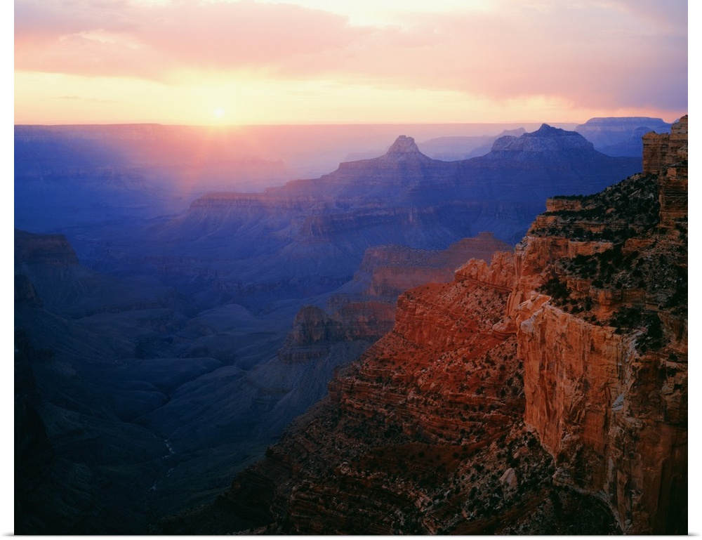 South Rim of the Grand Canyon, Grand Canyon National Park, Arizona.