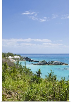 Bermuda, East Whale Bay beach at Fairmont Southampton Princess hotel