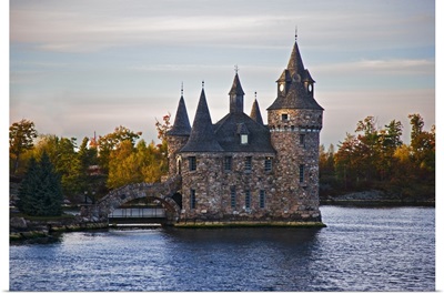 Boldt Castle in the 1000 Islands Region of the St. Lawrence River, New York